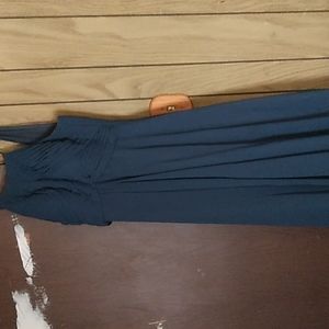 Azazie Navy Blue Prom dress